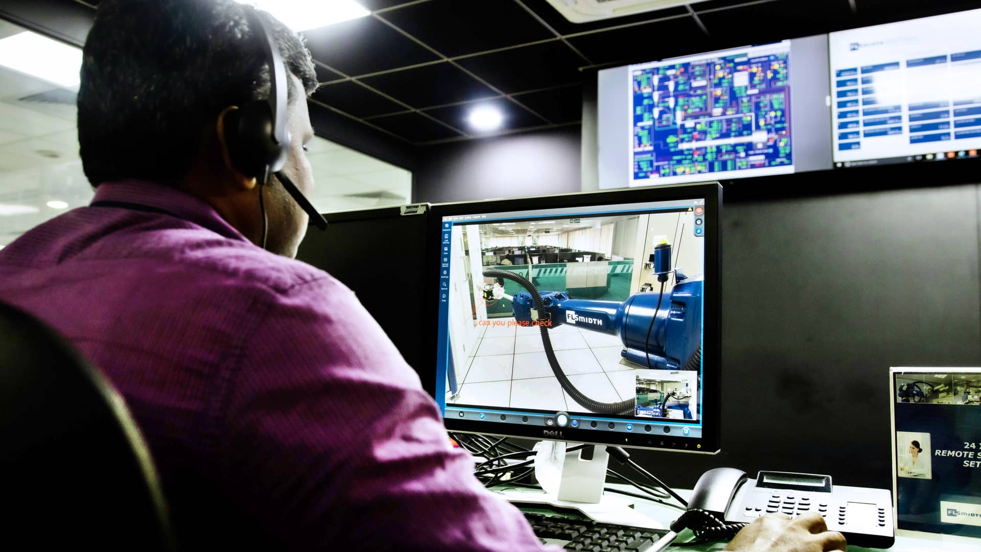 Remote support enables cement producer to optimize plant performance